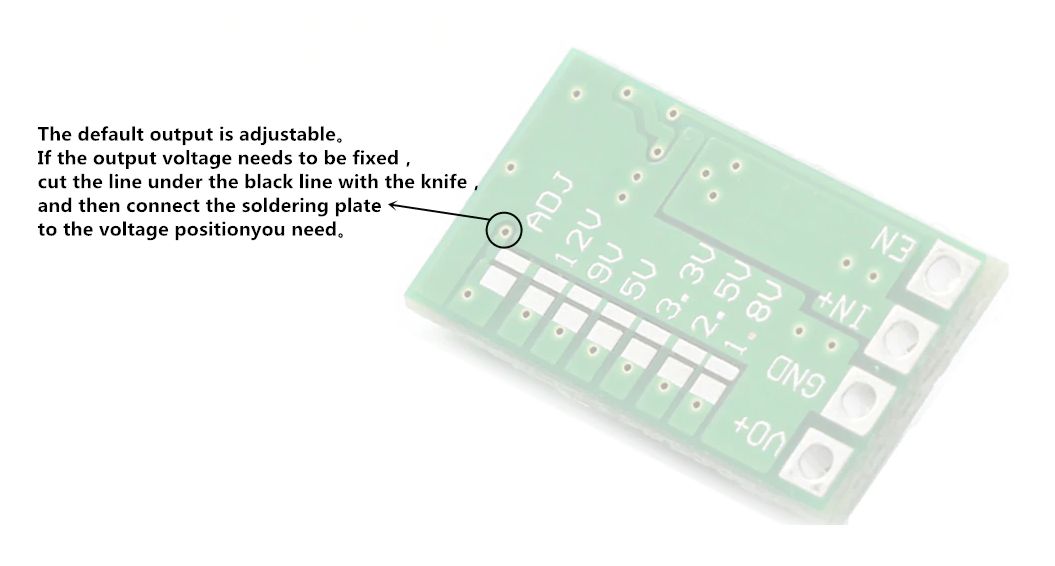 Spanningsregelaar voedings module DC-DC step-down mini 4